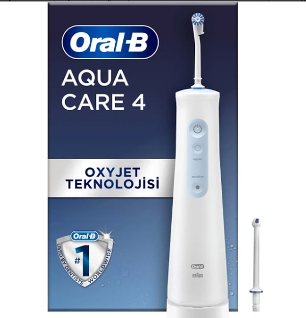 6. Oral-B AquaCare Series 4 Oxyjet Ağız Duşu