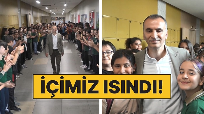 Kanseri Yendikten Sonra Okula Dönen Öğretmen Alkışlarla Karşılandı!