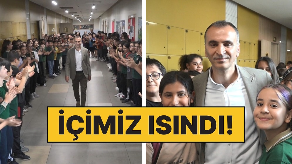 Kanseri Yendikten Sonra Okula Dönen Öğretmen Alkışlarla Karşılandı!