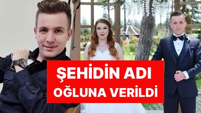 Şehidin Adı, Dün Doğan Oğluna Verildi