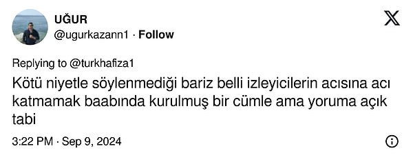 "Bir yandan Narin, bir yandan şehit haberleri nedeniyle üzüntüsünü dile getirmiş!"