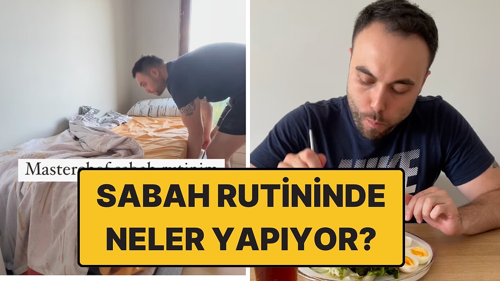 MasterChef Kerem, Yarışmacı Evindeki Sabah Rutinini Paylaştı!