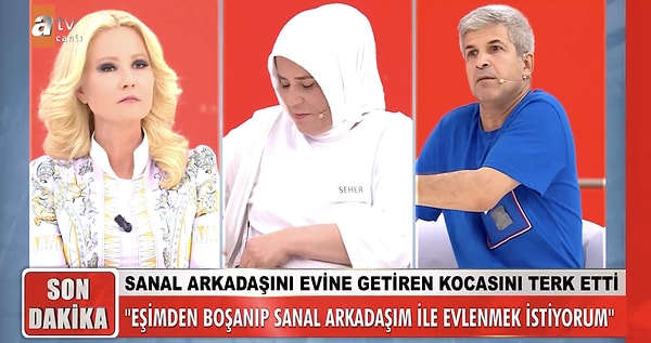 Yayının devamında Abdülhalim, "Karımı boşayacağım, Seher'le evleneceğim ama Leyla, Seher'e 50 bin TL versin" diyerek resmen infial yarattı.