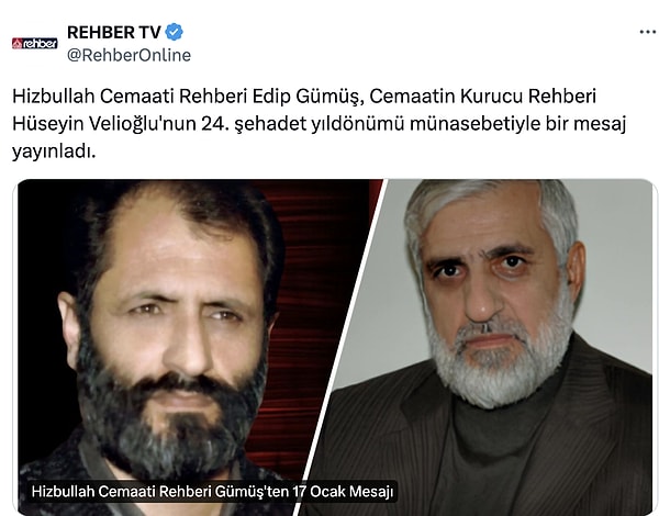 Muhtarın konuştuğu Rehber TV'nin de Hizbullah ve HÜDA-PAR'a yakın bir kurum olduğu öne sürüldü.