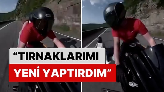 Motor ile Seyahat Bir Çift Yaşadığı Motor Kazasını Böyle Paylaştı: "Salak mısın Tırnaklarımı Yeni Yaptırdım"