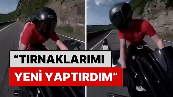 Motor ile Seyahat Bir Çift Yaşadığı Motor Kazasını Böyle Paylaştı: "Salak mısın Tırnaklarımı Yeni Yaptırdım"