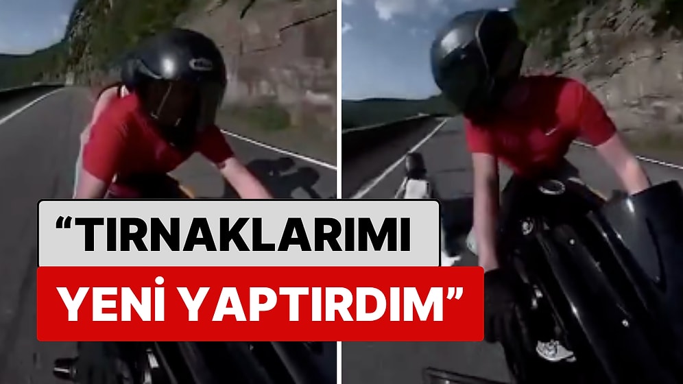 Motor ile Seyahat Bir Çift Yaşadığı Motor Kazasını Böyle Paylaştı: "Salak mısın Tırnaklarımı Yeni Yaptırdım"