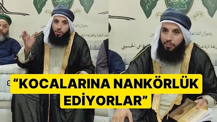 Rufai Tarikatı Şeyhi Muhammed Mardini, Kadınları Hedef Aldı: "Kocalarına Nankörlük Ediyorlar"