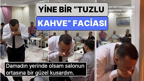 Banyoya Zor Yetişti! Bir Damat Kız İsteme Merasimi Sırasında Gelinin Hazırladığı Kahve Karışımını İçince Kustu