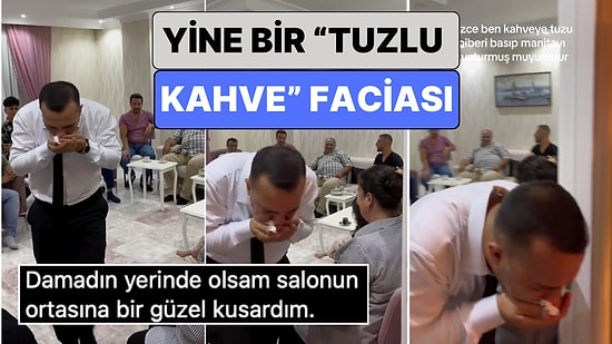 Banyoya Zor Yetişti! Bir Damat Kız İsteme Merasimi Sırasında Gelinin Hazırladığı Kahve Karışımını İçince Kustu