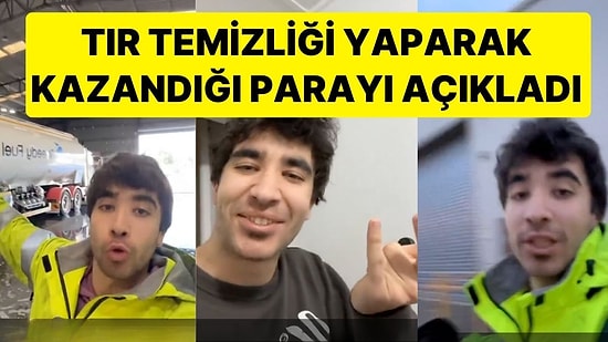 Avustralya'da TIR Temizliği Yapan Genç Günlük Kazancını Açıkladı: "Edindiği Kariyere Bak' Diyenler..."