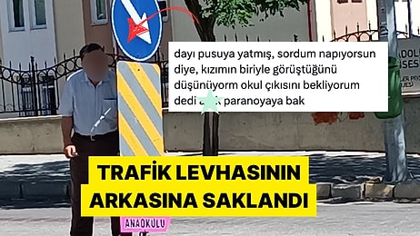 Kızının Biriyle Görüşüp Görüşmediğini Öğrenmek İçin Pusuya Yatan Baba Tartışma Yarattı