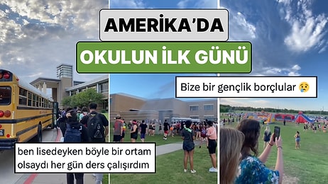 Amerika'daki Bir Öğrenci Okulun İlk Gününü Paylaştı: Yeni Döneme Motive Başlamaları İçin Her Şey Düşünülmüş