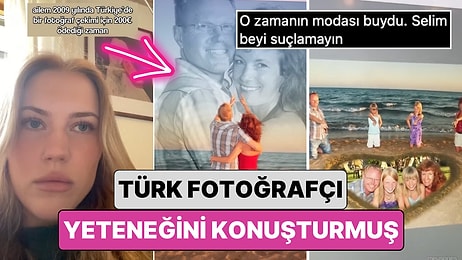 Bir Kadın 2009 Yılında Türkiye'de Tatil Yapan Ailesinin 200 Euro Ödediği Fotoğrafları Paylaştı