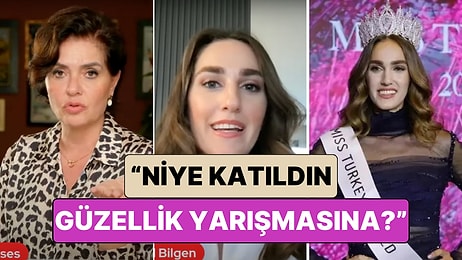 Türkiye Güzeli İdil Bilgen'le Röportaj Yapan Özlem Gürses Sordu: "Niye Girdin Güzellik Yarışmasına?"