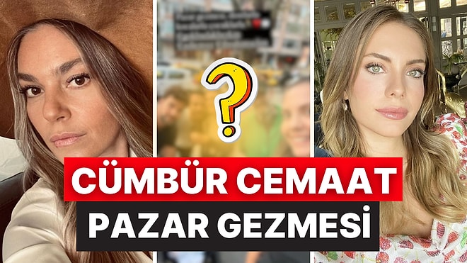 Eda Ece'nin Aslı Enver'li Mutlu Aile Tablosu Tadındaki Paylaşımı: ''Dostlarla Pazar Gezmesi''