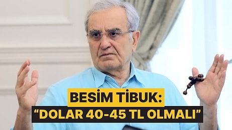 Besim Tibuk Üretimde Rekabet Etmek İçin Dövizin Yükselmesi Gerektiğini Savundu: “Dolar 40-45 TL Olmal”