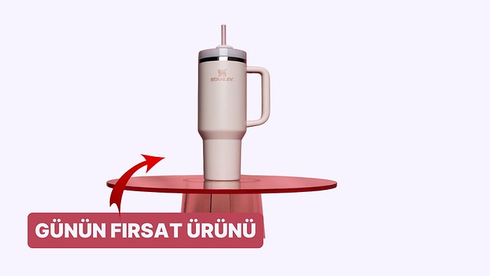 Günün Fırsatı: Herkesin Elinden Düşürmediği Stanley Quencher Pipetli Termos İndirimde!