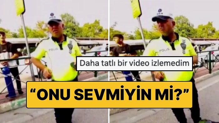 Kız Arkadaşını Kasksız Taşıyan Motorcu ile Trafik Polisinin Gülümseten Diyaloğu: "Onu Sevmiyin mi?"