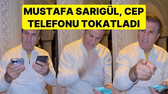 Operatör Firmalarının Fiyat Politikalarına İsyan Eden Mustafa Sarıgül, Cep Telefonu Tokatladı!