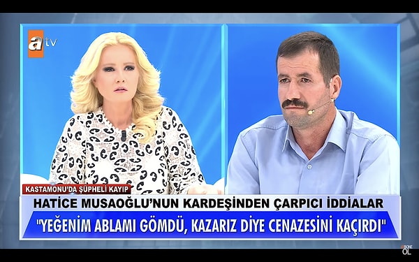 Anlı, Aydın'ın bugünkü çelişkili ifadelerinin ardından o anları ekrana getirdi. "Aslında cinayeti itiraf ettin" deyince Aydın, "Hayır benim dilim sürçtü" dedi.