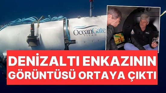 2023'ün En Trajik Olaylarından Biriydi: Titanik'e İnerken Patlayan Titan Denizaltısının Görüntüleri Çıktı