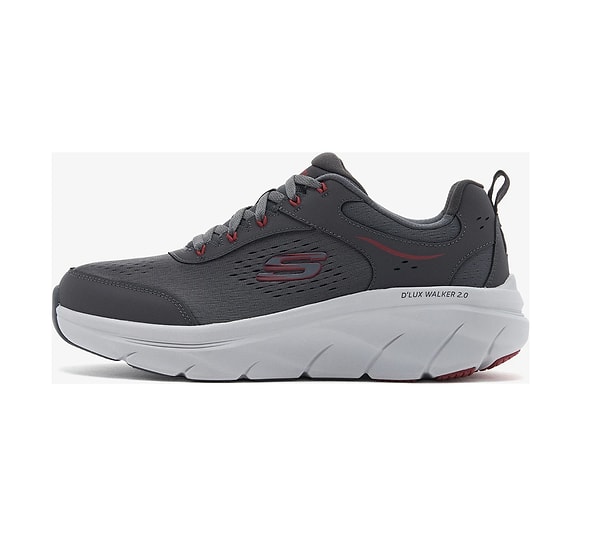 10. Skechers D'lux Walker 2.0 - Durven Erkek Gri Spor Ayakkabı 232715 Ccrd