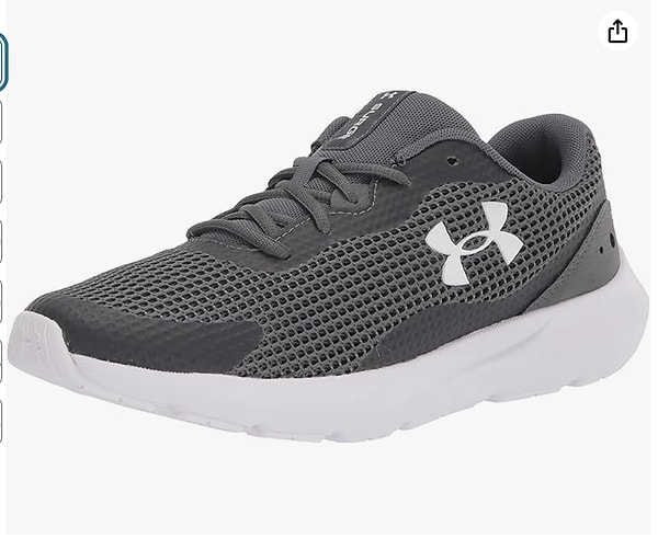 10. Under Armour UA Surge 3 Koşu Ayakkabısı Erkek