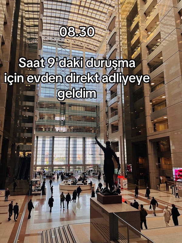 Fakat geçtiğimiz günlerde TikTok kullanıcısı bir avukat, gün boyu neler yaptığını kare kare paylaştı.