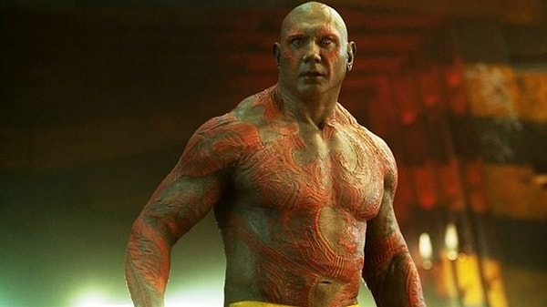 Dave Bautista, who transitioned from a professional wrestling career to acting, is well-known.