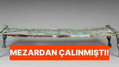 1980'lerde Mezardan Çalınarak Yurtdışına Kaçırılan 2500 Yıllık Bronz Sedir Türkiye'ye İade Edildi