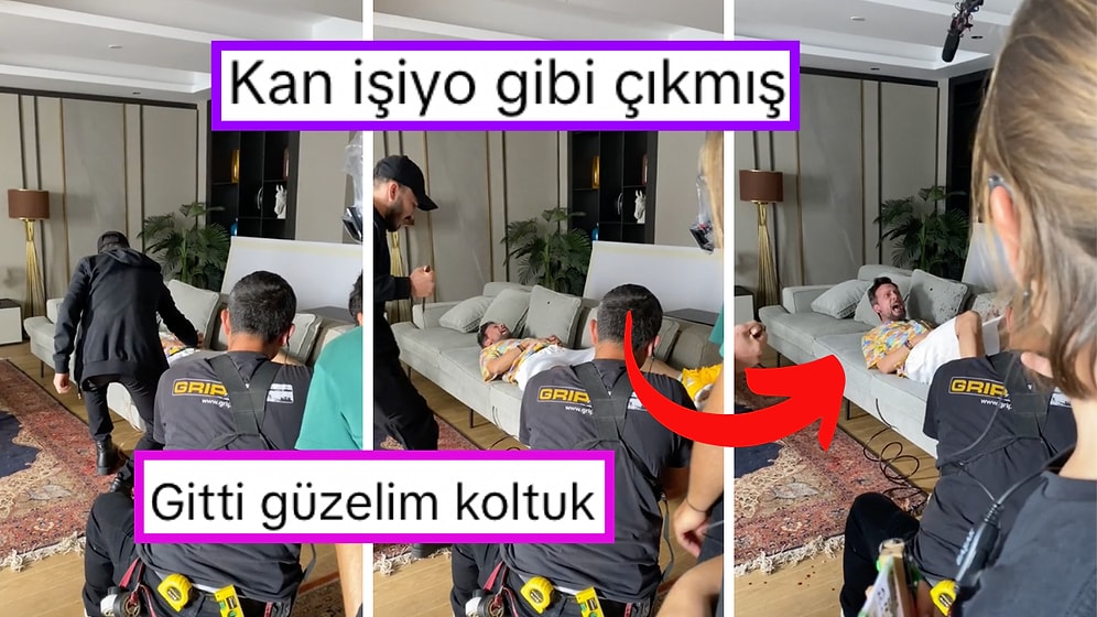 Set Çalışanı Dizilerdeki Bıçaklanma Sahnelerinin Nasıl Çekildiğini Göstererek Anlattı