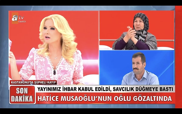 Ancak Kastamonu Cinayet Büro Amirliği ekipleri olayla ilgili operasyon başlattı. Kayıp kadının oğlu Aydın Musaoğlu, otobüste yakalandı. Polis ekiplerince gözaltına alındı.