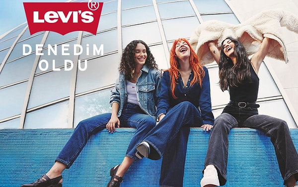 "Vücuduna tam oturan o jean'i nasıl bulacaksın?" diye soran herkese Levi's ile cevap veriyoruz: Denedim oldu!