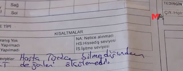 Mezopotamya Ajansı’nın haberine göre, annesine Türkçe bilmediği için işitme testi yapılmayan Abbas Sümeli, ana dilde sağlık talebinin önemine dikkat çekti.