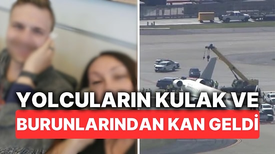 Yolcuların Kulak ve Burunlarından Kan Geldi! Artan Kabin Basıncı Acil İnişe Neden Oldu!