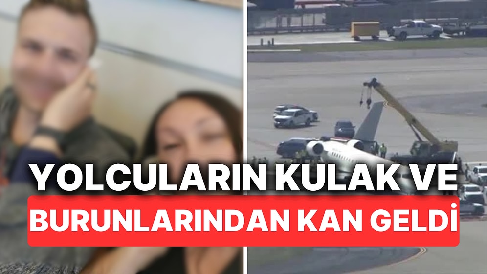 Yolcuların Kulak ve Burunlarından Kan Geldi! Artan Kabin Basıncı Acil İnişe Neden Oldu!