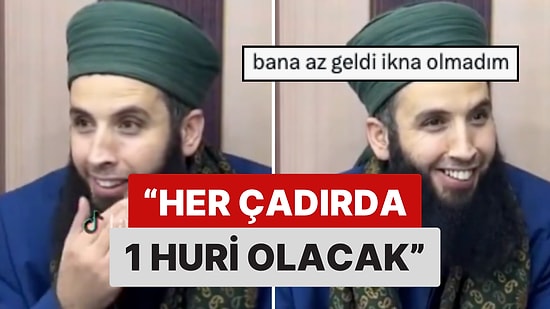 Bir Tarikat Hocasından Çarpıcı Açıklama: "Cennette 70 Bin Odalı Köşkün Olacak"