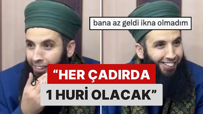 Bir Tarikat Hocasından Çarpıcı Açıklama: "Cennette 70 Bin Odalı Köşkün Olacak"