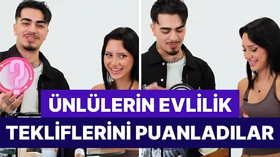 Ünlülerin Evlilik Tekliflerini Puanlayan Jeff Red ve Sıla Bayrak Yorumlarıyla Gülümsetti