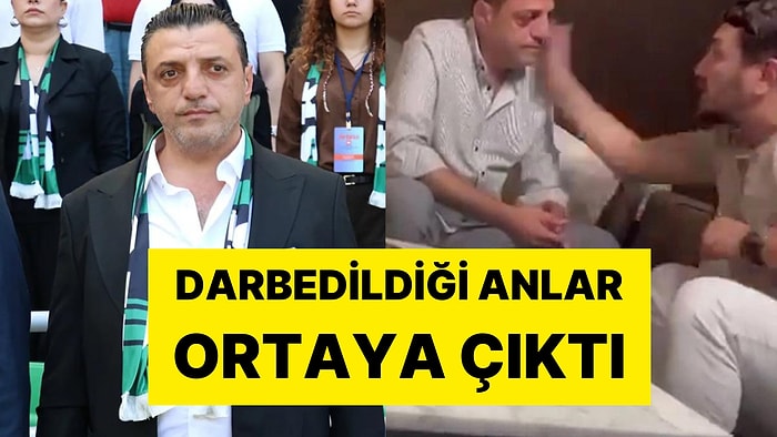 Sakaryaspor Başkanı Gökhan İn'in Darbedildiği Görüntüler Ortaya Çıktı