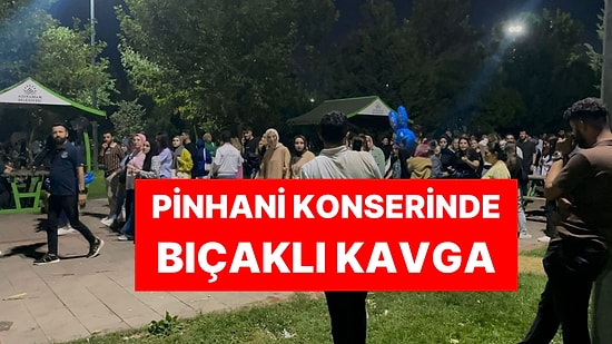 Pinhani Konserinde Ortalık Karıştı: 2 Yaralı, 3 Gözaltı