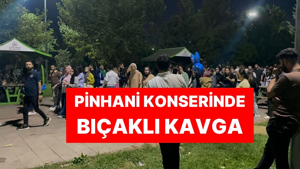 Pinhani Konserinde Ortalık Karıştı: 2 Yaralı, 3 Gözaltı