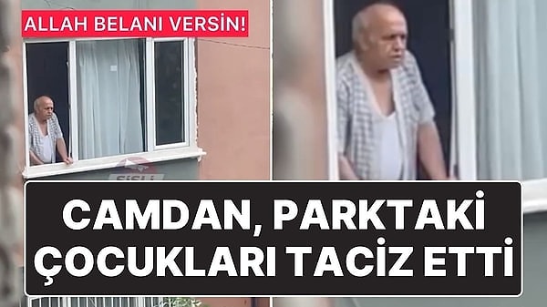 Şişli'de yaşlı bir adam, evinin penceresinden uygunsuz hareketlerde bulunarak parkta oynayan çocukları taciz etti. Görüntülerin sosyal medyaya yansımasının ardından yakalanan şahıs, sevk edildiği adli makamlarca adli kontrol hükümleri kapsamında serbest bırakıldı.