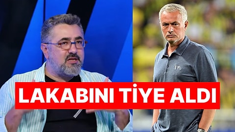 Futbol Yorumcusu Serdar Ali Çelikler'den Basın Toplantısına Katılmayan Mourinho'ya Eleştiri