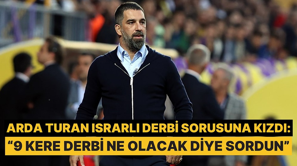 Arda Turan, Beşiktaş - Eyüpspor Maçından Sonra Derbiyi Soran Gazeteciye Kızdı