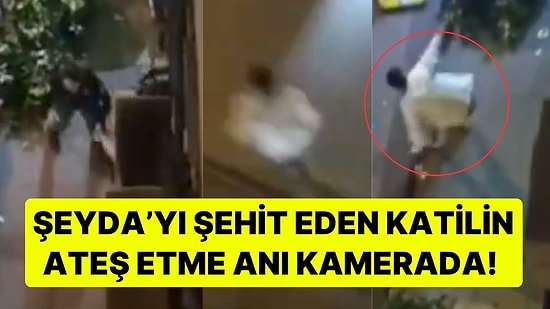 Polis Memuru Şeyda Yılmaz'ı Şehit Eden Katilin Olay Anındaki Yeni Görüntüleri Ortaya Çıktı