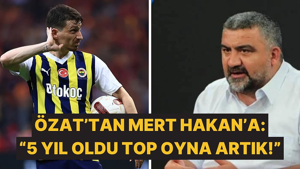 Fenerbahçe'de Mert Hakan Yandaş'a Eski Kaptan Ümit Özat'tan Tepki Geldi