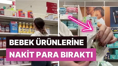 Yurt Dışındaki Marketlerde Bebek Ürünlerine Nakit Para Bırakma Akımı Başladı!