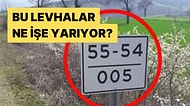 Yol Kenarlarında Gördüğümüz Beyaz Tabelaların Anlamını Biliyor musunuz?